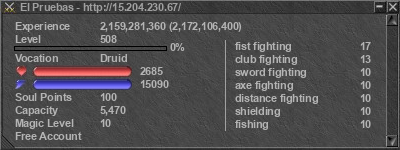 Signature for player El Pruebas